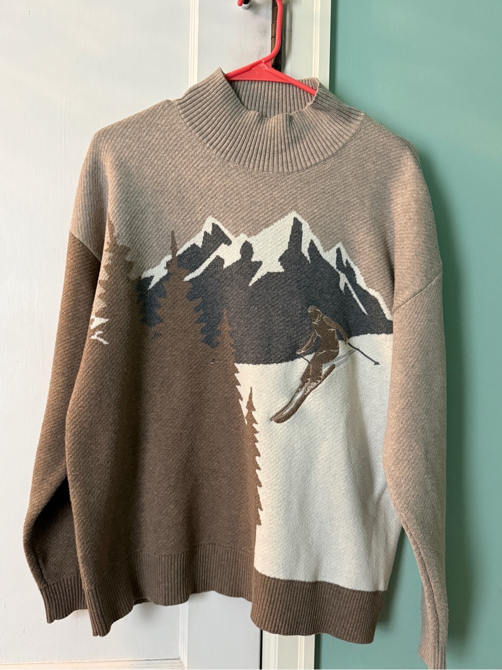 Alp n Rock Womens Portia mock neck sweater